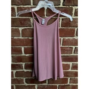 Free People Intimately Women's Scoop Neck Slinky Cami Tank Pink Small